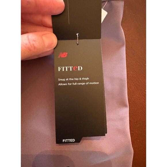 New Balance NWT Relentless Crossover High Rise 7/8 Tight Leggings Large Purple - Picture 5 of 12